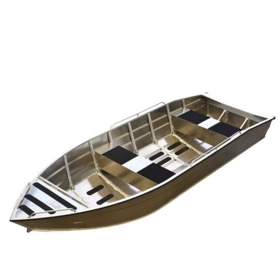 Versatile 4.2m Aluminum Boat for Coastal and Freshwater Activities